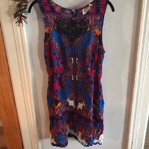Anthropologie boho style dress